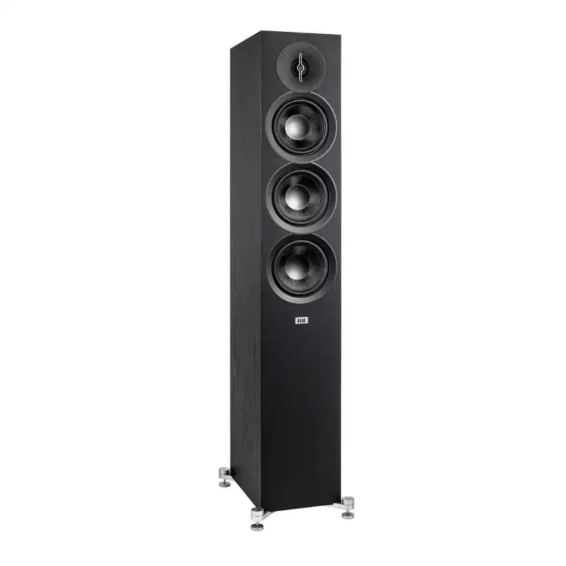 Elac Debut 3.0 Df53 Black Tower Speakers (Pair) With Debut 10 Inch Subwoofer
