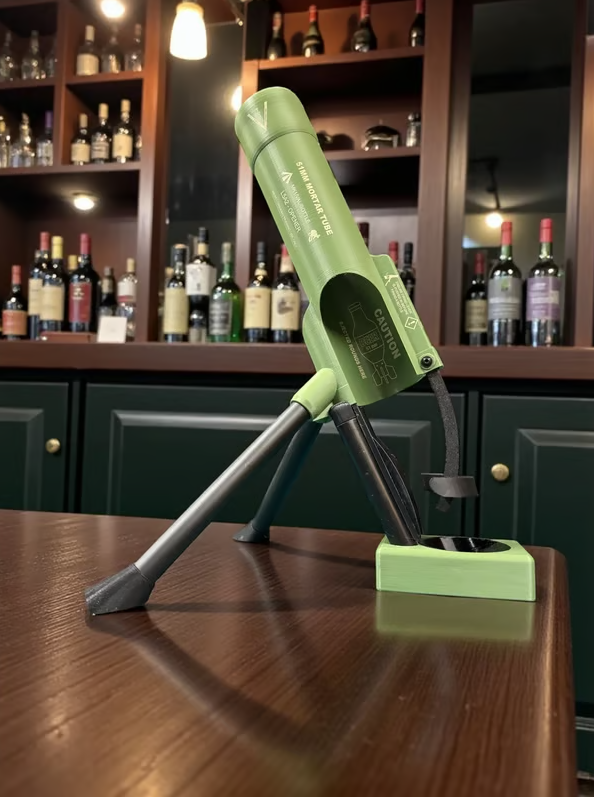 Apribottiglie rialzato unico
