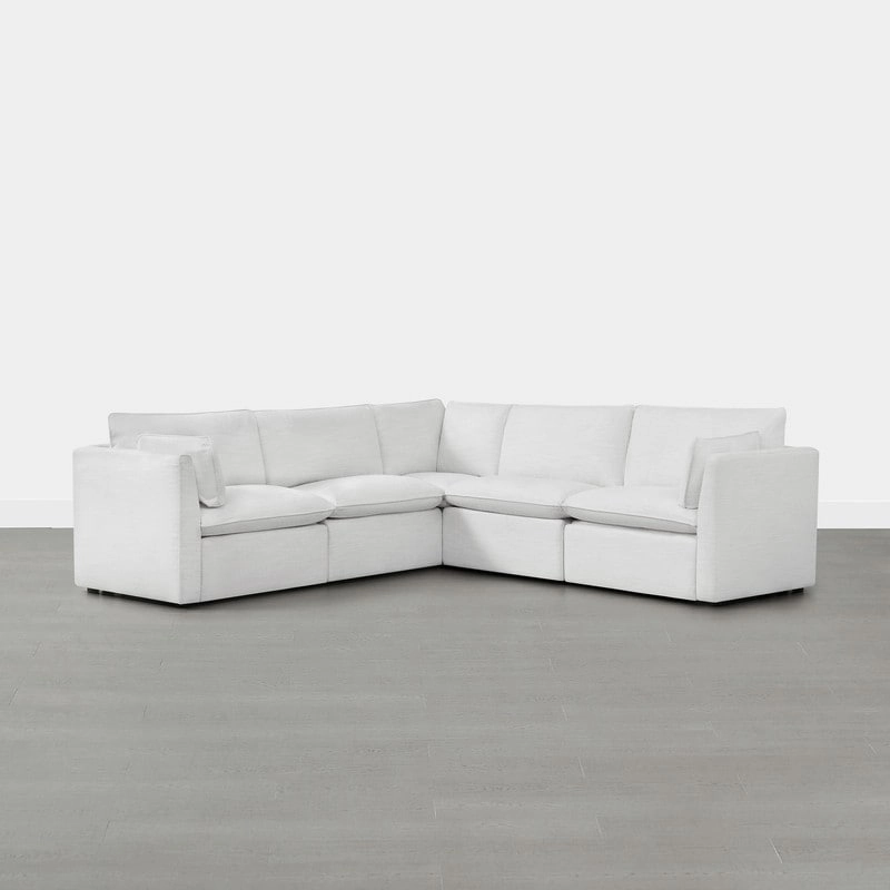 Cypress V-shape Sectional Couches Modular Sofa