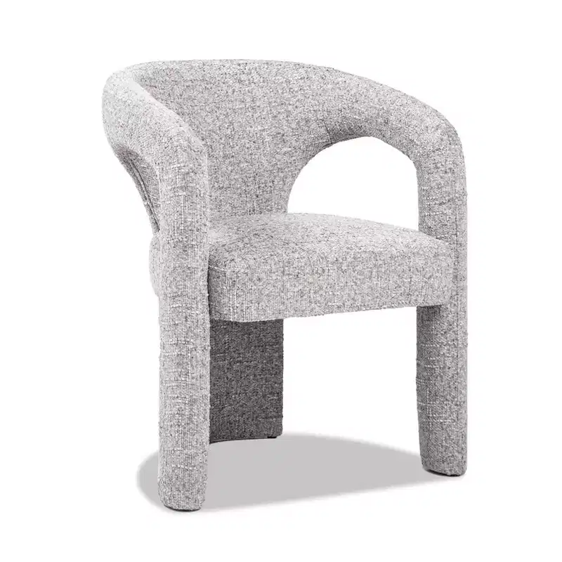 Jennifer Taylor Home Sydney 25 Fully Upholstered Barrel Dining Chair