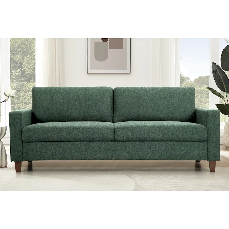 77 In Transitional Upholstered Living Room Sofa