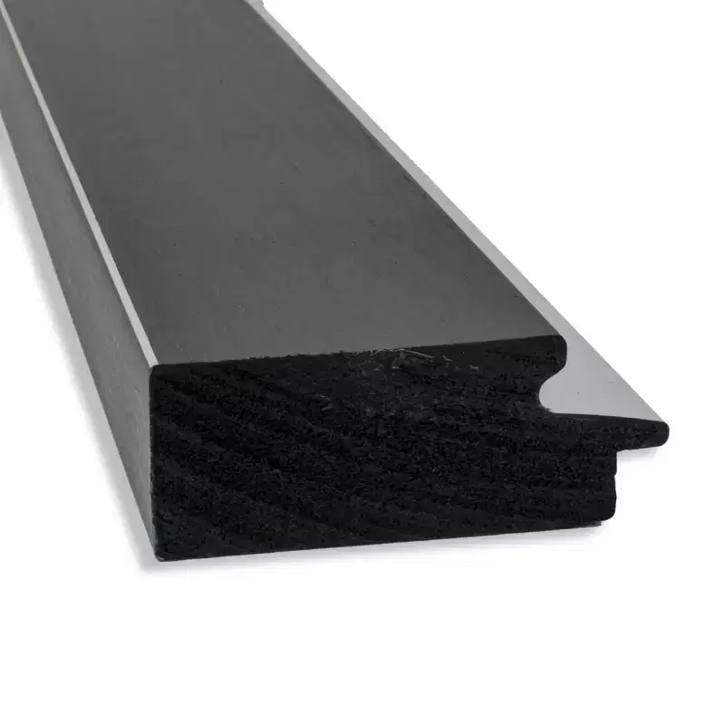 32" x 32" Eva Black Square Wall Mirror for Bathroom - Amanti Art: Modern Style, Polystyrene Frame