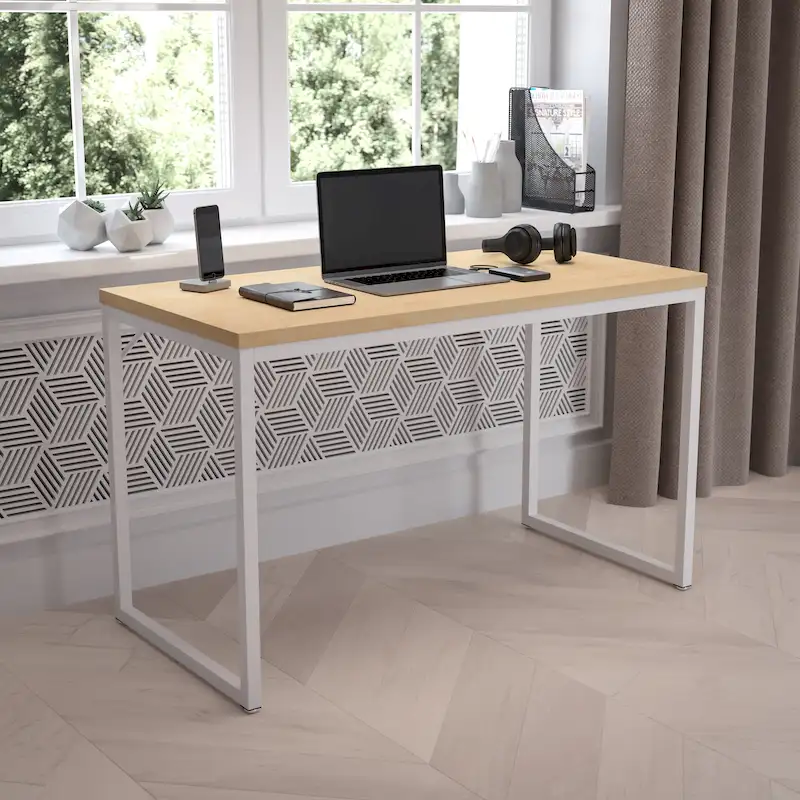 Commercial Grade Industrial Style Office Desk - 47  Length