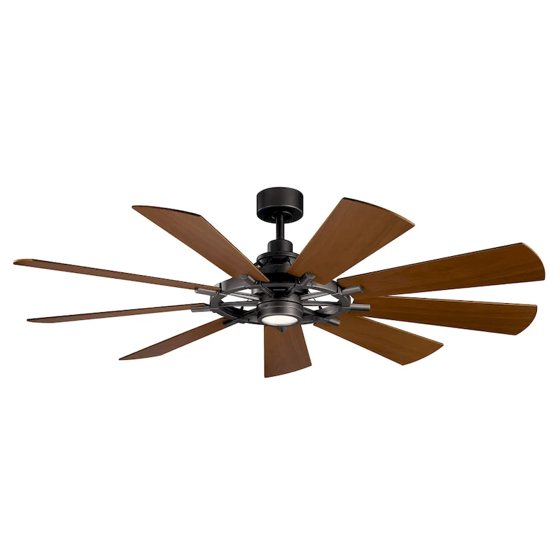 Gentry 65-inch LED Ceiling Fan (3-finish options)