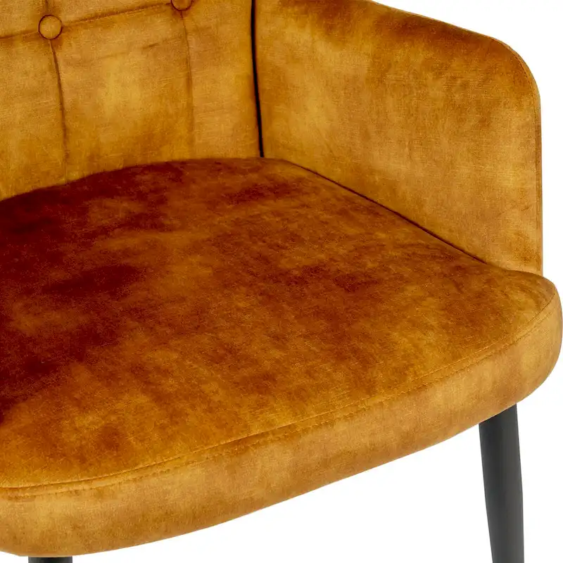 High-back Button Tufted Wingback Accent Chair