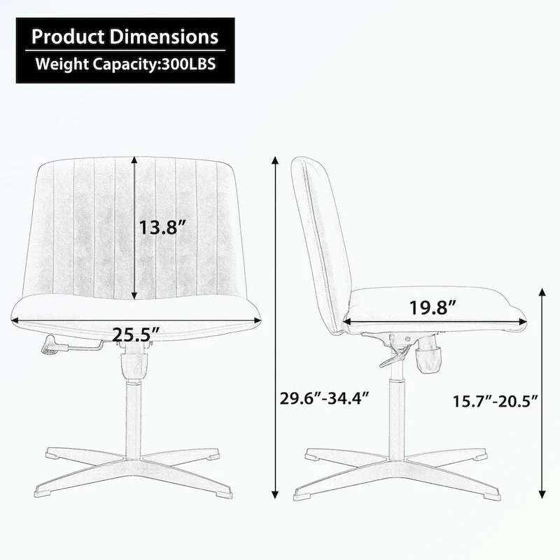 360° Swivel Office Chair with Ergonomic Design