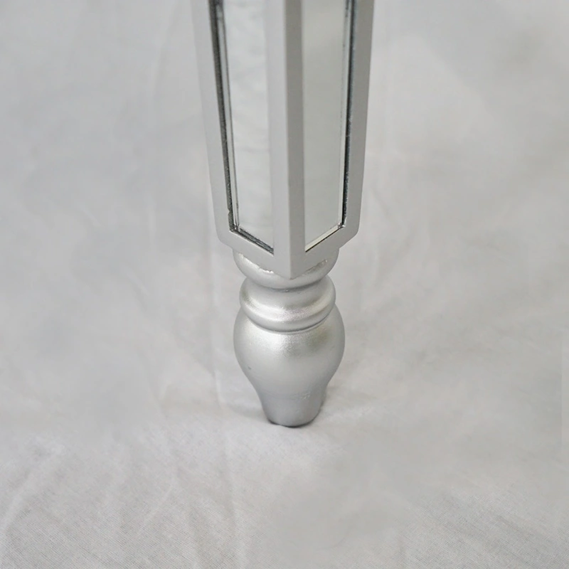 3-Drawers Mirror Table Dressing Table Console Table