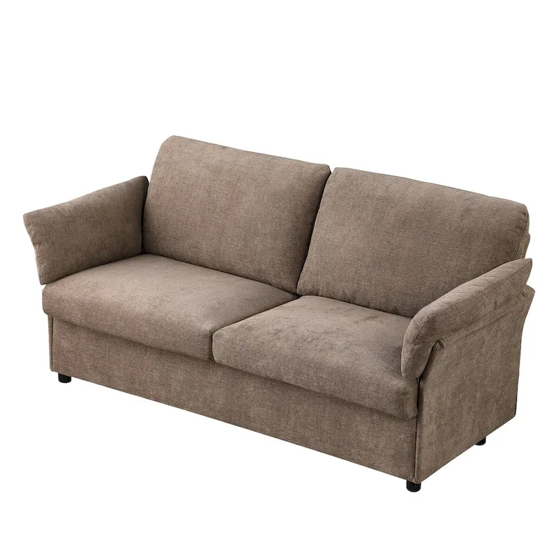 Modern Chenille Loveseat Sofa Couch