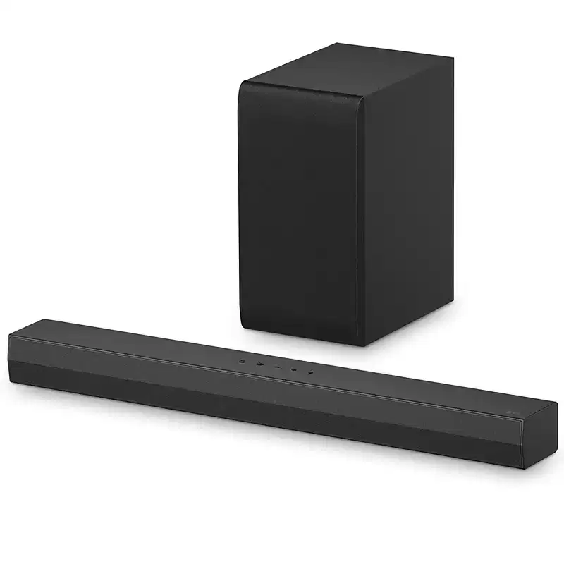 LG S40T 2.1 Channel Soundbar with Bluetooth and Wireless Subwoofer  Home Theater Audio System