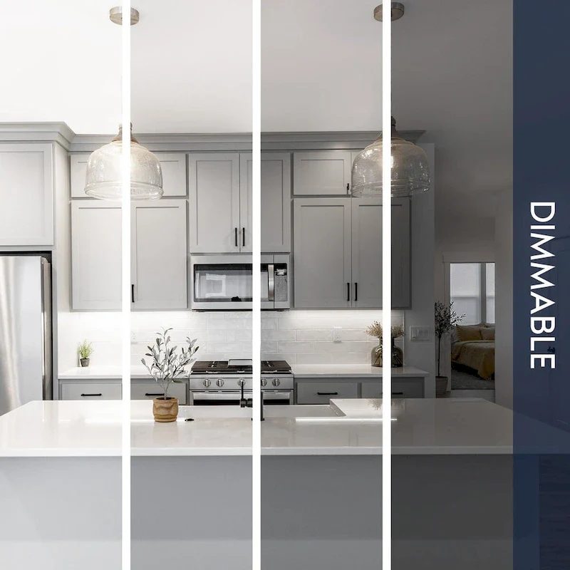 Luxrite A19 LED Light Bulb 100 Watt Equivalent CRI90 5CCT Dimmable 1600LM 15W E26 ETL 6 Pack