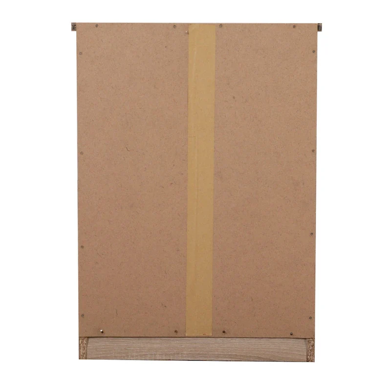 3-Drawer Wooden Nightstand