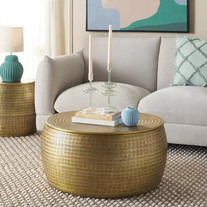 Apoline Coffe Table W/ Storage - Safavieh