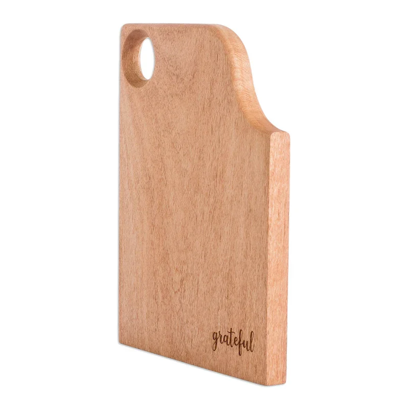 Handmade Vibrant Delicacies Wood Cutting Board