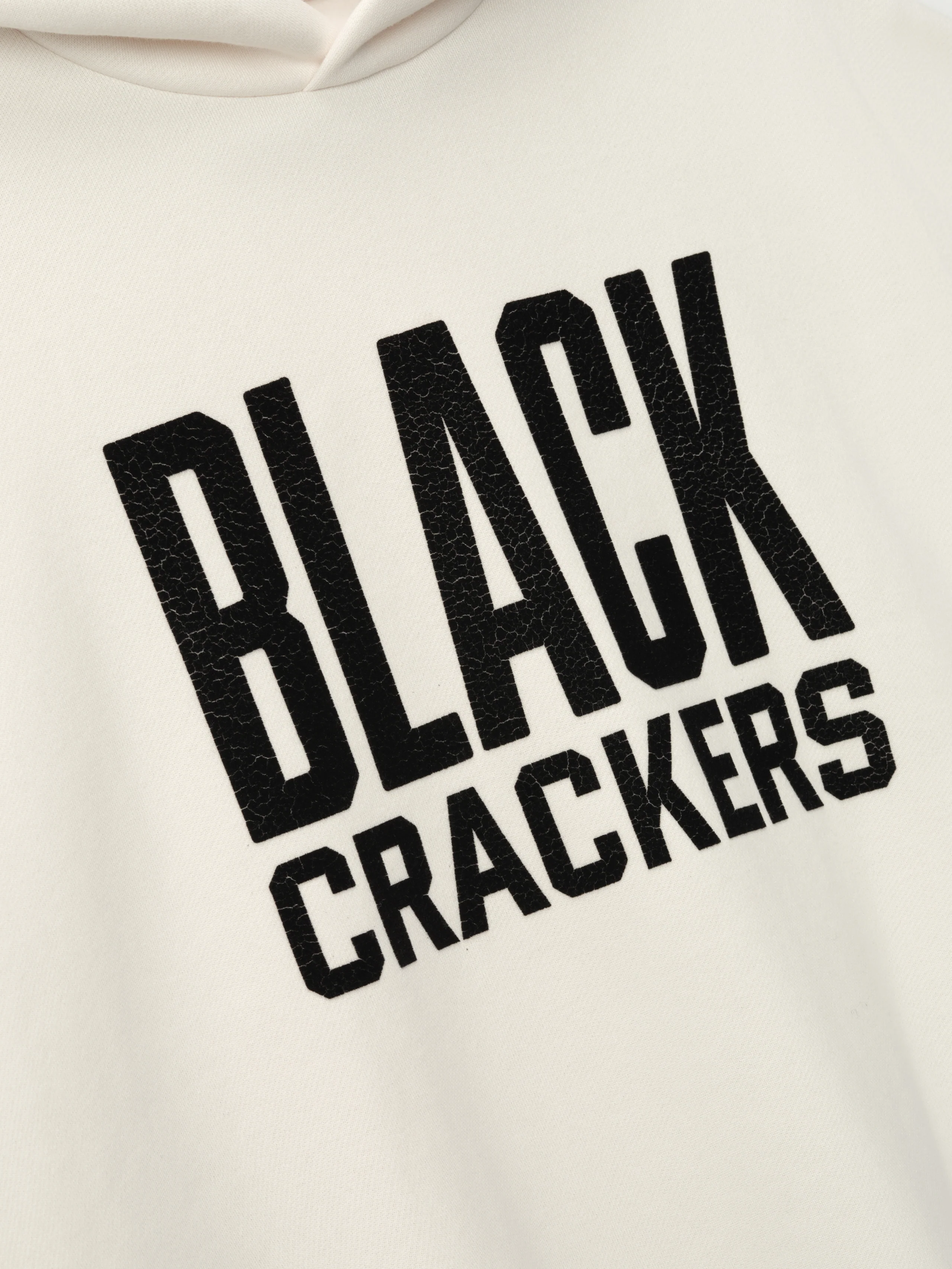 Essentials Black Crackers Hoodie
