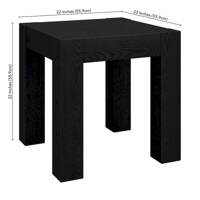 Langston 22 Wide Square Side Table - 22 Wide