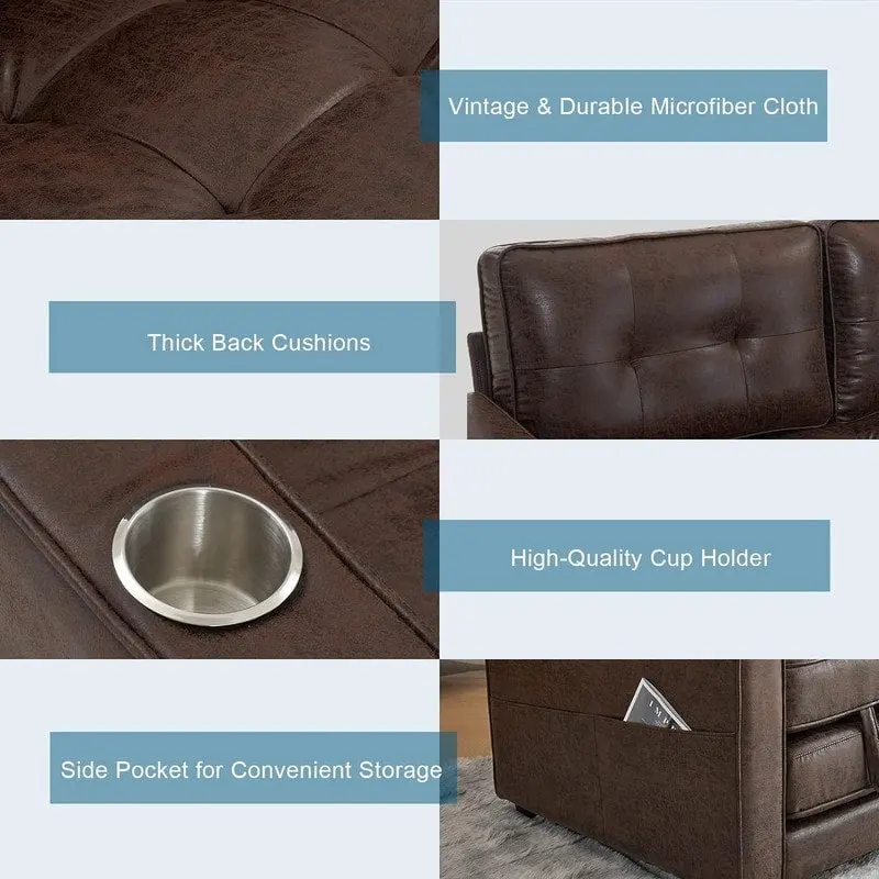 VINGLI Loveseat Sleeper