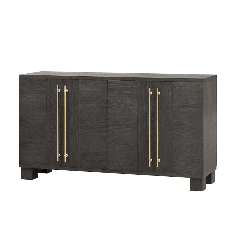 Wood Traditional Style Sideboard