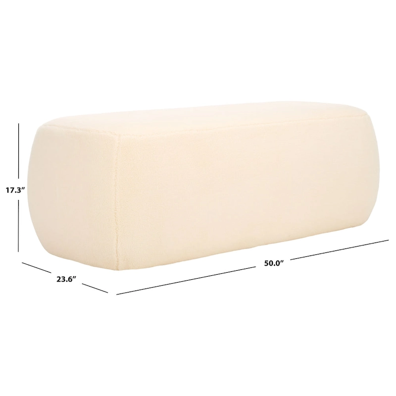 SAFAVIEH Xena Rectangular Ottoman