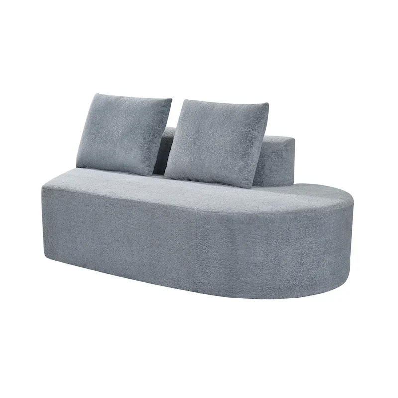 Christopher Knight Home - Olivia Curved Foam Sofa Set - 116  L