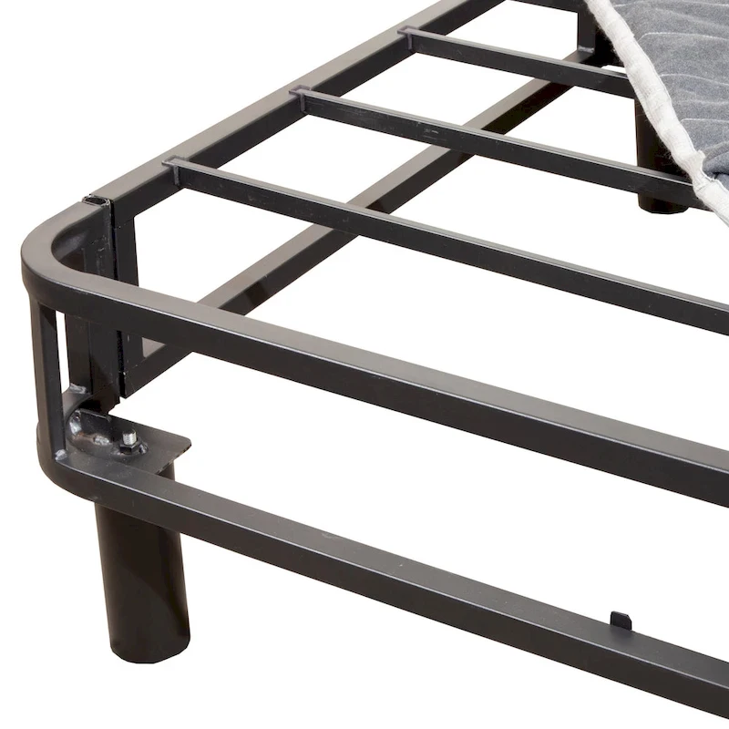 Hollywood Bed Frame Queen Enforce Platform Base and Metal Box Spring