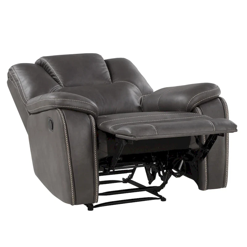 Kameryn Faux Leather Manual Recliner