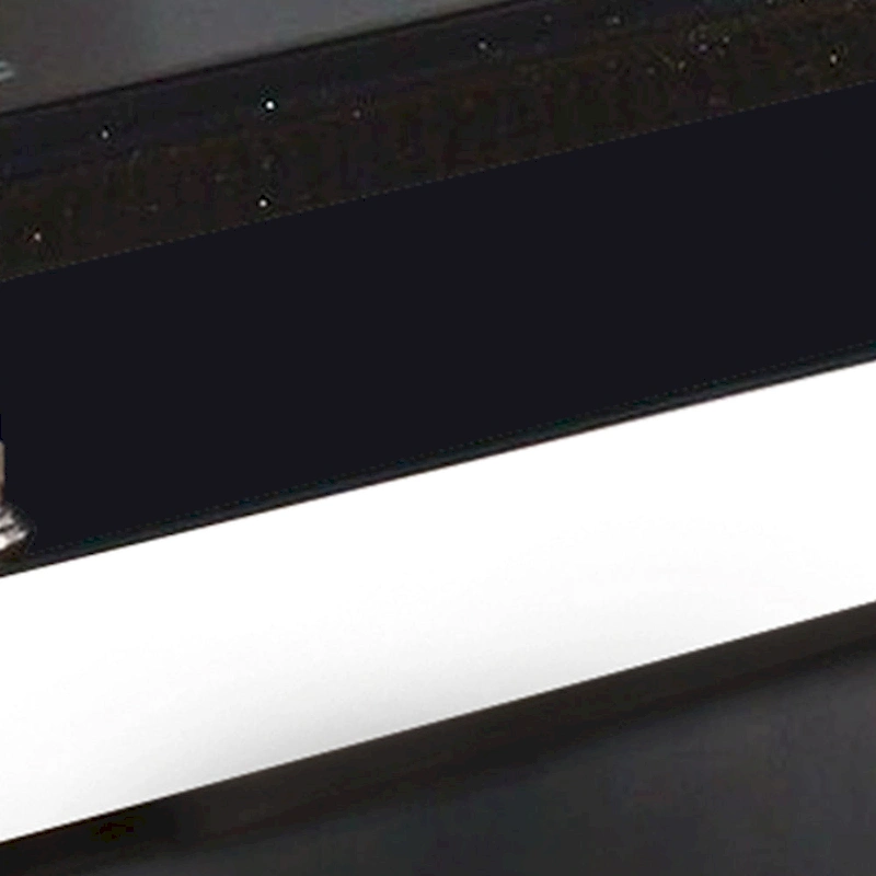 60 Inch TV Entertainment Console, Long Glass Media Shelf, Chrome Accents