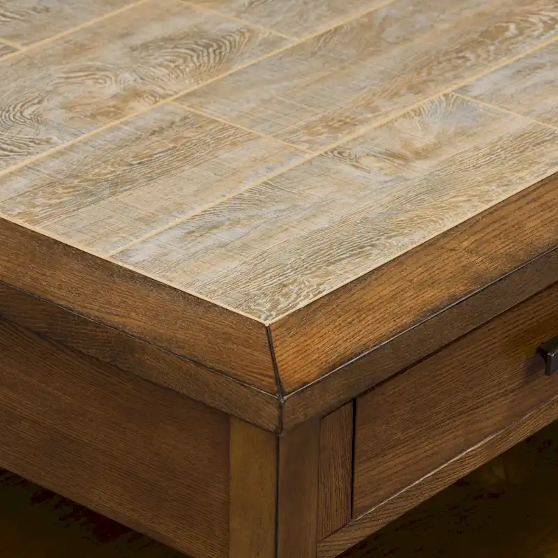 Mesa Valley Tobacco Cocktail Table