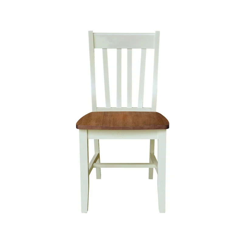 Copper Grove Quince Solid Wood Schoolhouse Chairs, Set of 2