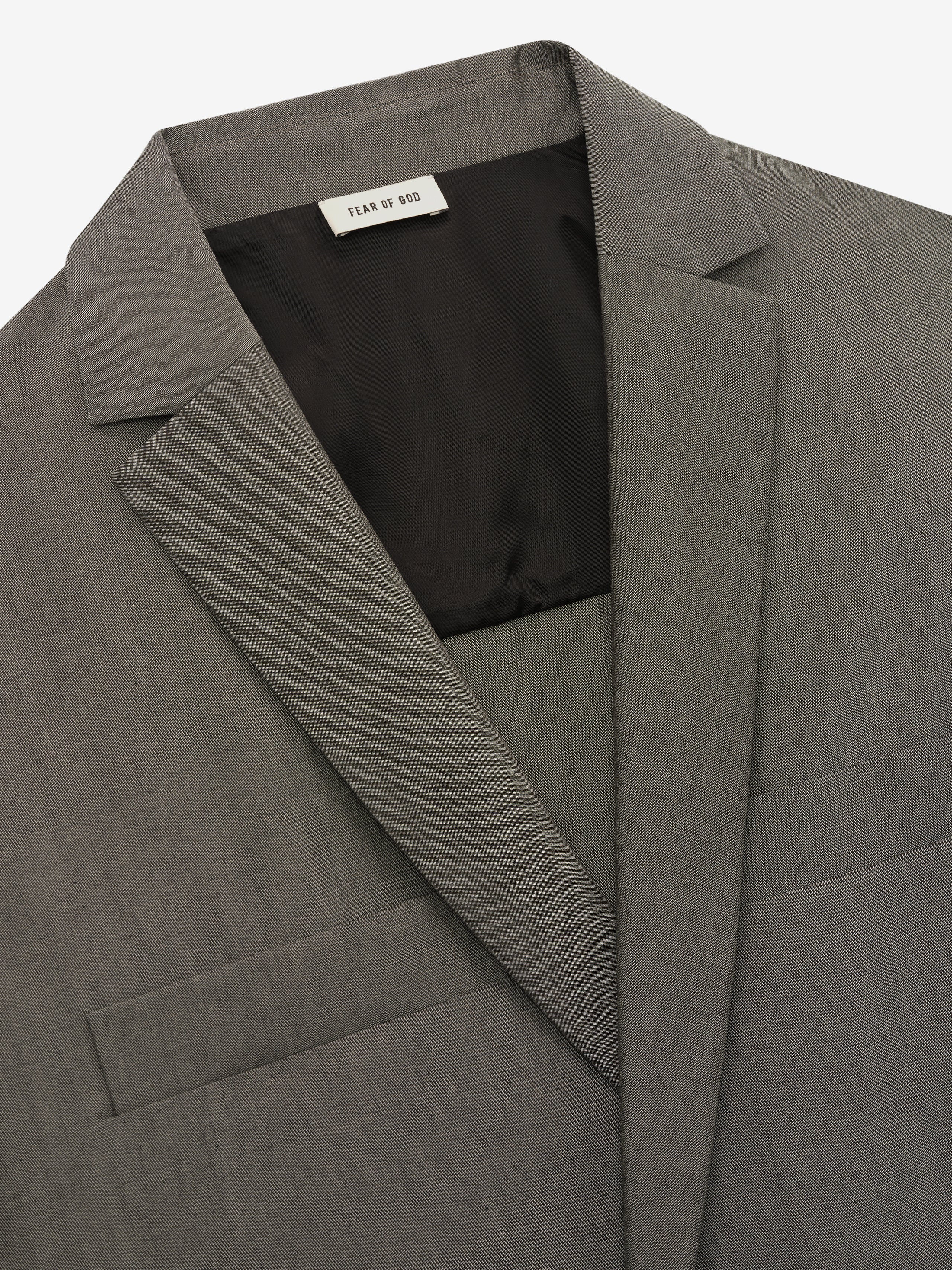 Cotton Wool Oxford Shirt Jacket