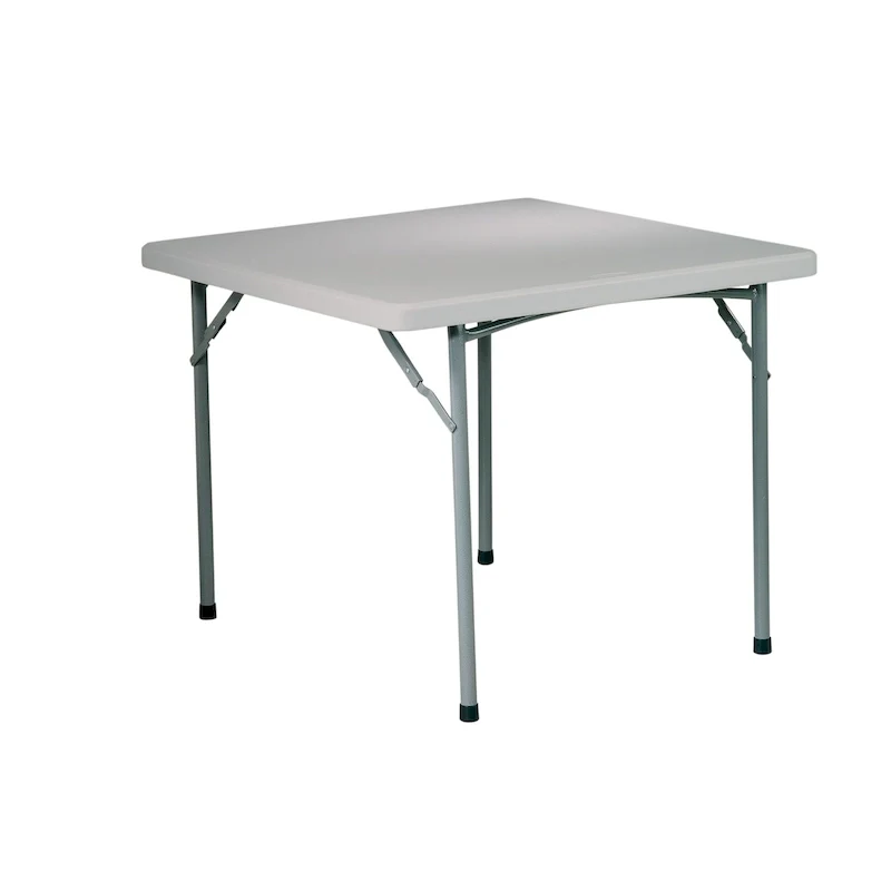 OS Home and Office Furniture Model 36 Square Resin Table - N/A