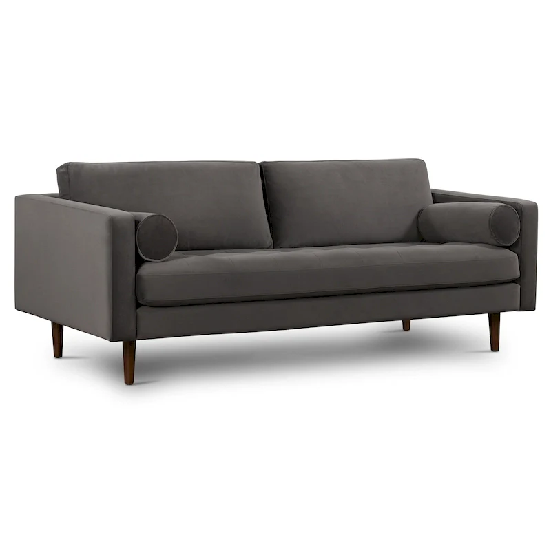 Poly & Bark Napa 72 Velvet Fabric Sofa