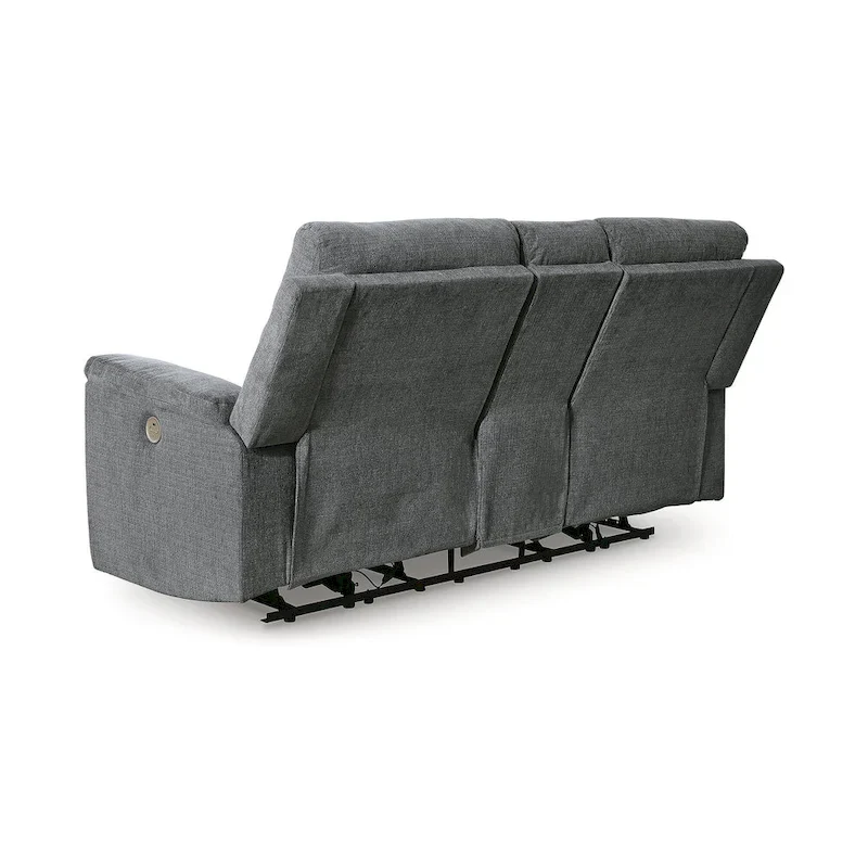 Signature Design by  Barnsana Power Reclining Loveseat with Console