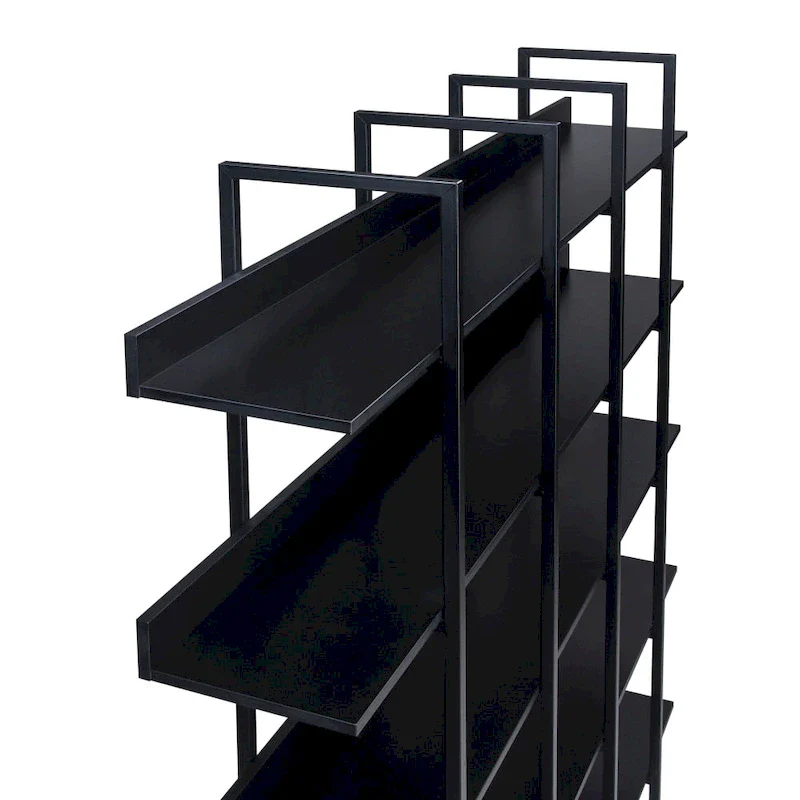 5 Tier Bookcase Home Office Open Bookshelf
