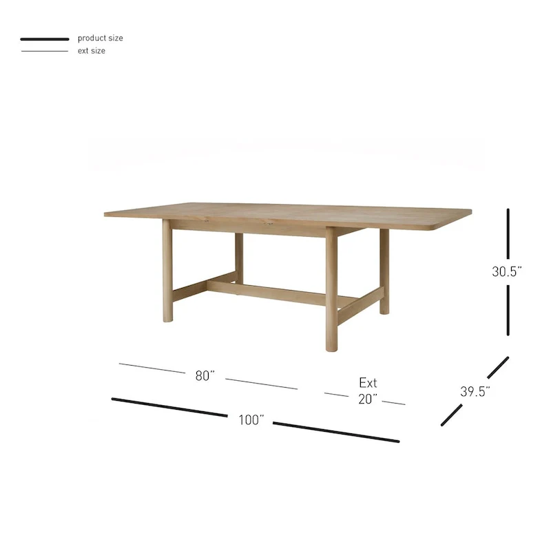 Bloomfield Butterfly Dining Table w/ 20 Ext