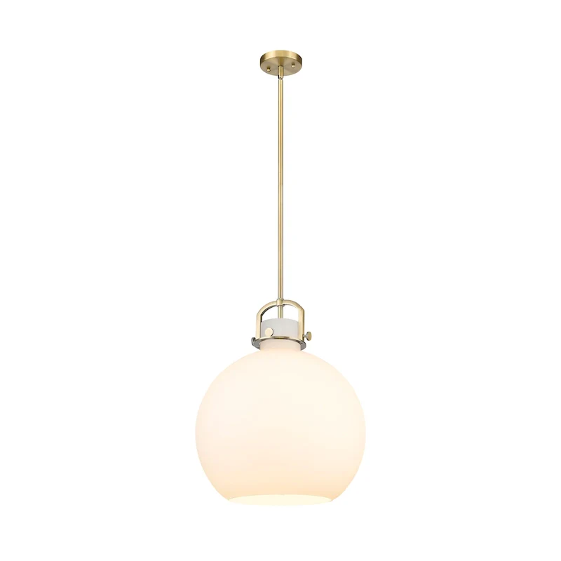Innovations Lighting Newton Sphere - 1 Light 16  Stem Hung Pendant