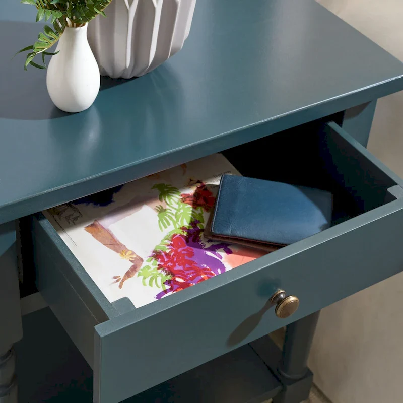 SAFAVIEH Wendel Accent Table - 20 x 16 x 25 - 20Wx16Dx25H