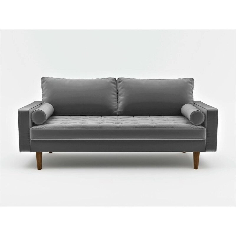 Mac Velvet Mid-century Style Sofa