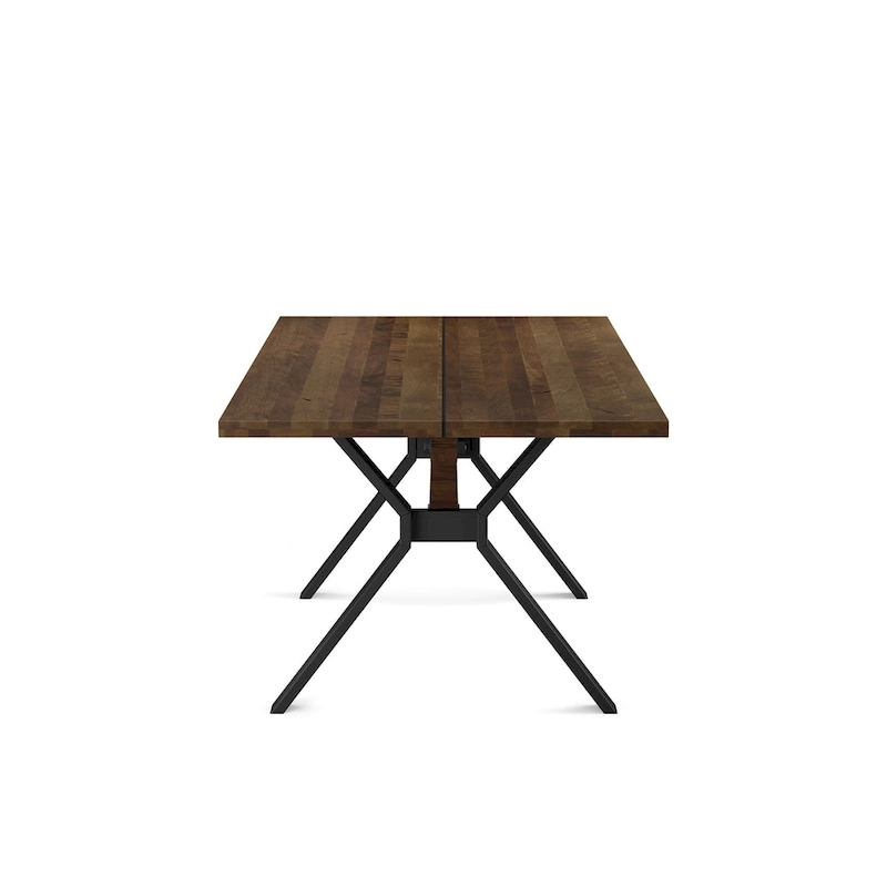 Amisco Leonie Wood Table and Snyder Chairs 7-Pieces Dining Set