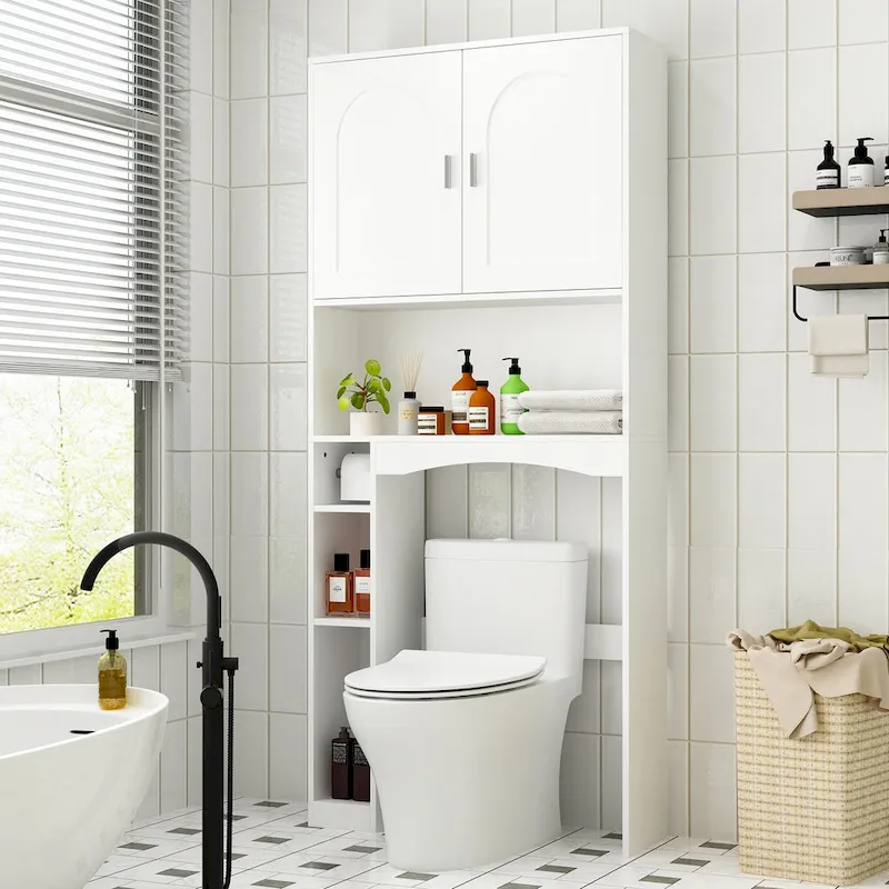 Over The Toilet Storage Cabinet Above Toilet Storage Cabinet with Door
