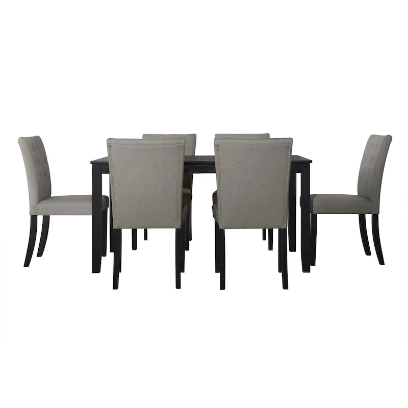 Glam 7-Piece Wooden Dining Chair