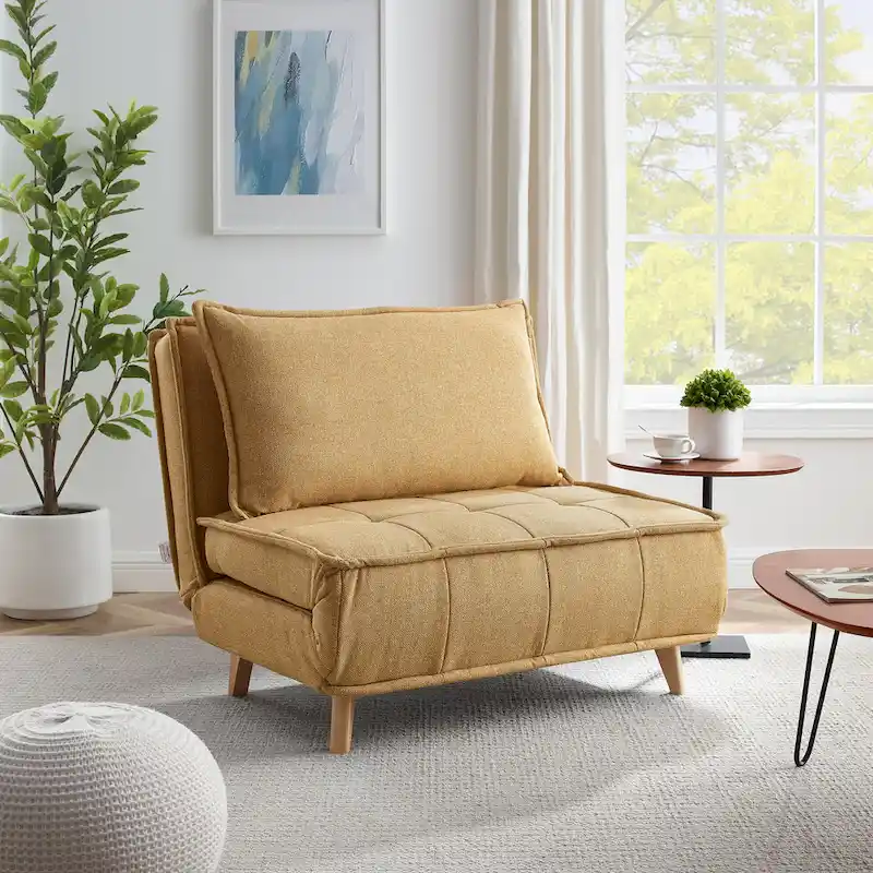 Art Leon Modern Modular Convertible Sofa Chair