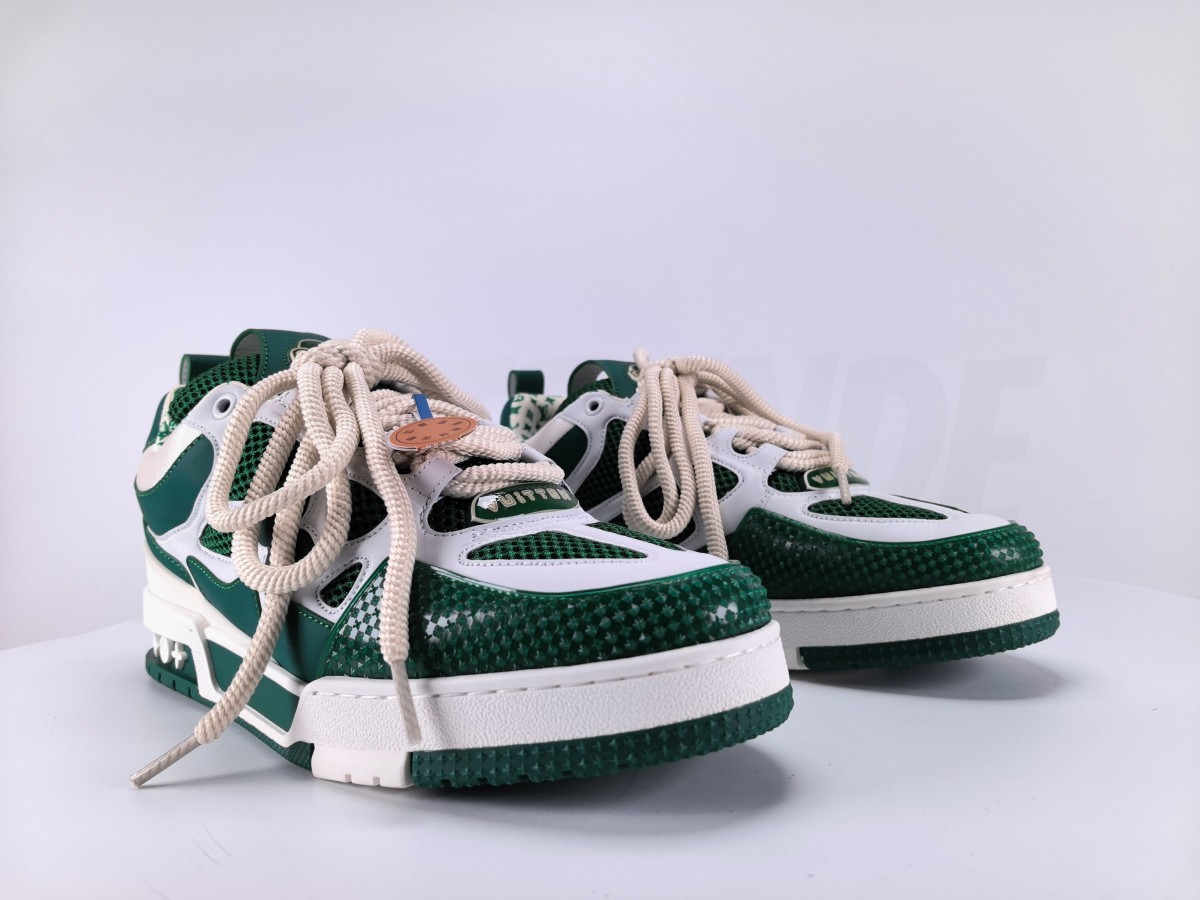 Louis Vuitton LV Skate Sneaker Green White - Aktrende