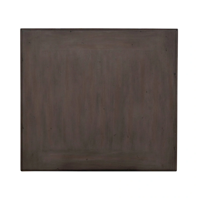 Ocean Isle Antique White & Weathered Pine Drawer End Table