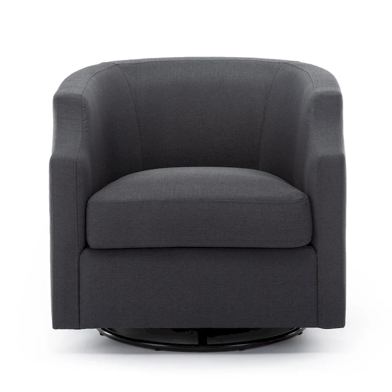 Swivel Glider Barrel Chair