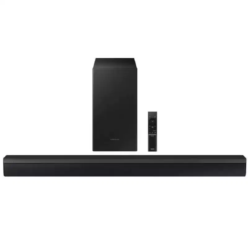Refurbished: Samsung 2.1Ch 210W Soundbar with Wireless Sub - Black HW-C43M - Manufacturer Refurbished