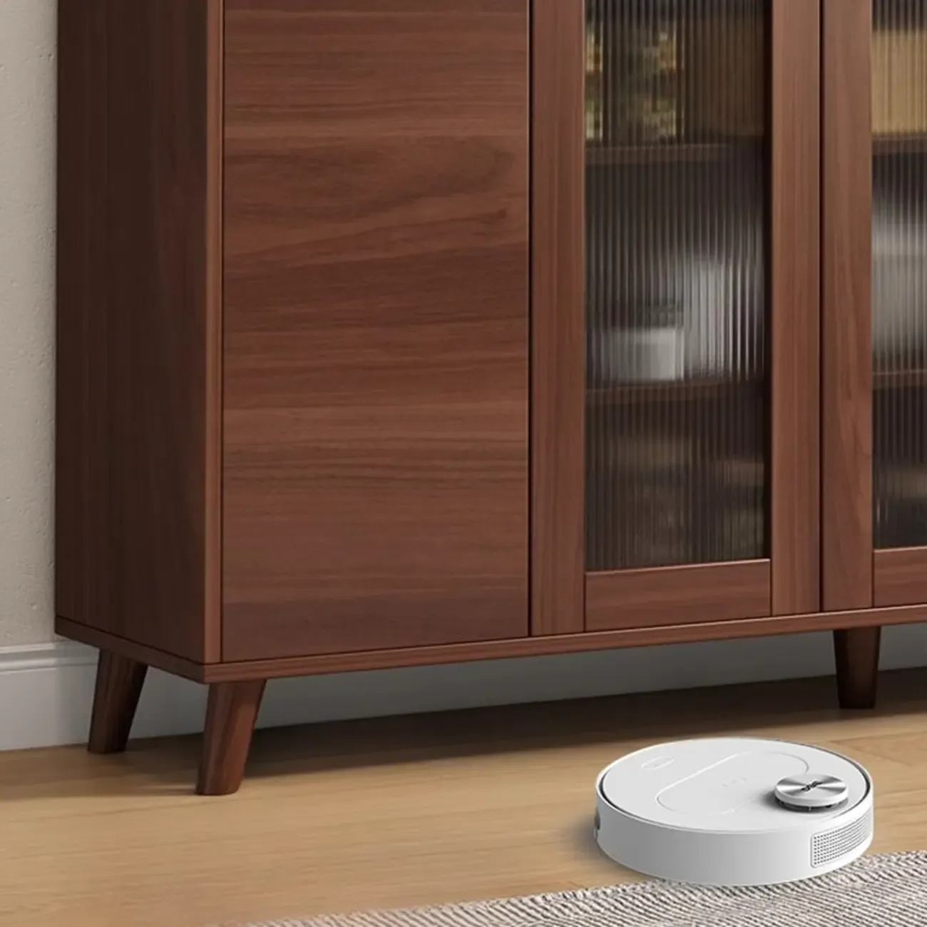 Modern Slab Stone Countertop Kitchen Sideboard