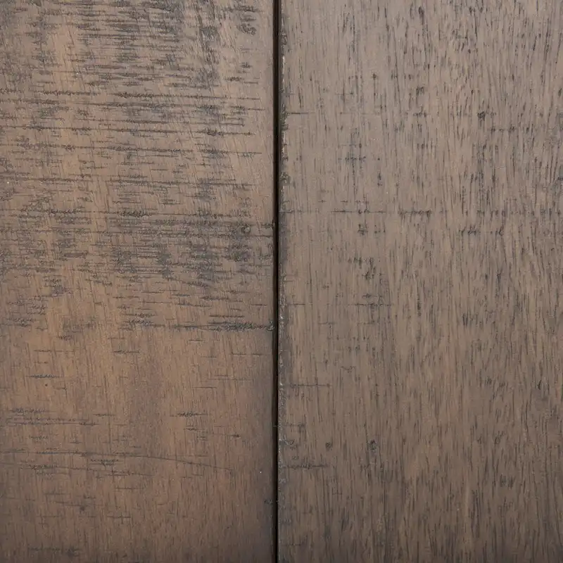 Angular Coffee Table - Medium Brown Wood