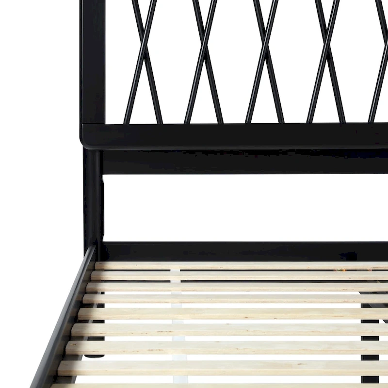 Middlebrook Designs X Spindle Solid Wood Full Bed