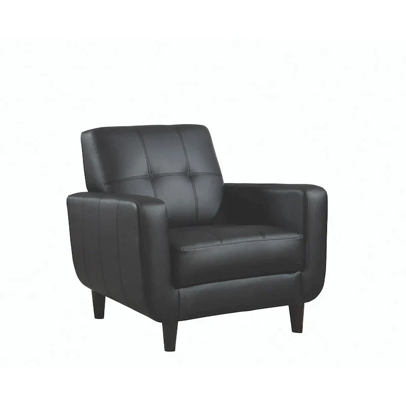Gavin Transitional Black Chair