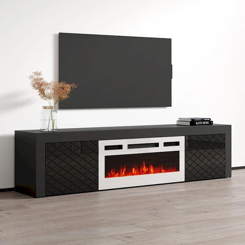 Dia WH-EF Electric Fireplace 71  TV Stand